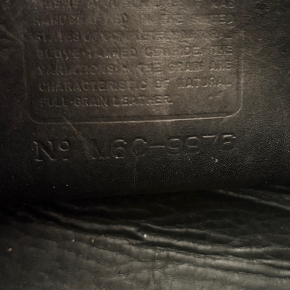 Coach Vintage Classic Anderson Bag in Black Leather - Picture 9 of 11